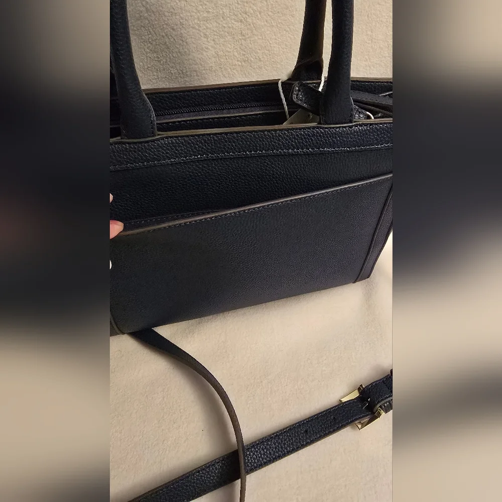 Liz Claiborne Mini Tuxedo Tote Bag, Blue